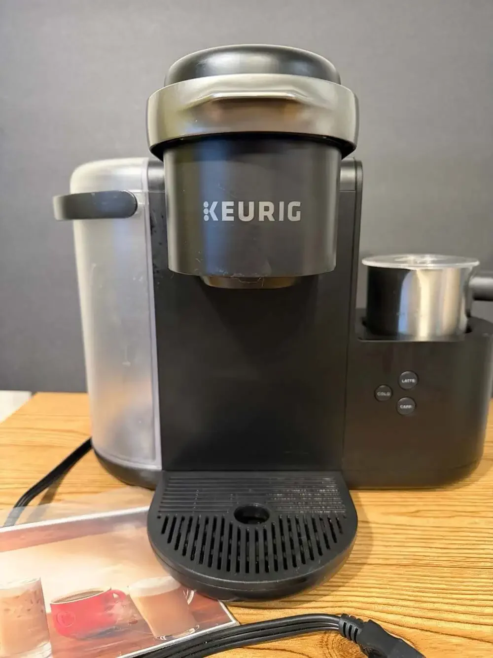 Keurig K-Café Single Serve Coffee, Latte and Cappuccino Maker w/ Frother